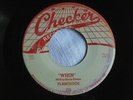 FLAMINGOS when / that’s my baby 45 doo-wop CHECKER 815 white label VG+