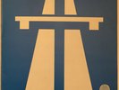 KRAFTWERK AUTOBAHN LP VERTIGO SPACESHIP UK 1974 EMBOSSED COVER NEAR MINT