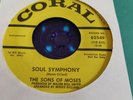 Northern Soul Original USA Demo - Sons Of Moses - Soul Symphony - EXC'