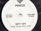 PRINCE  -- GETT OFF --UK  PR0MO 7