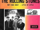 THE ROLLING STONES 45 NOT FADE AWAY+PS HOLLAND RARE 1964 FAVORIETEN EXPRES