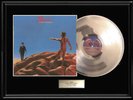 RUSH HEMISPHERES ALBUM FRAMED LP WHITE GOLD SILVER PLATINUM TONE RECORD