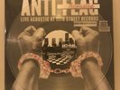 Anti-Flag Live Acoustic At 11th Street Records Limited Edition Clear 12' Vinyl
