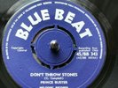 RARE 60s SKA REGGAE - PRINCE OF PEACE / DON'T THROW STONES - BUSTER 1964 7