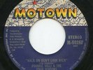 FOUR SEASONS -- WALK ON DON'T LOOK BACK / SUN COUNTRY-- RARE MOTOWN 45 -- '72
