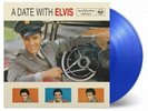 Elvis Presley A Date with Elvis 180 Gram Blue colored vinyl LP, Numbered