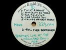 THE BEATLES 1964 Hollywood Bowl Concert ACETATE Mono LP Radio Station Copy
