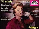SUPRAPHON - STRAVINSKY - DIVERTIMENTO FOR VIOLIN AND PIANO - IDA HAENDEL 10