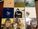 (10) LPs Joni Mitchell Court And Spark Hejira Clouds Blue For The Roses 1968-82