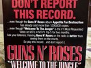 Guns N’ Roses Promo 7” Vinyl 45 Record Welcome To The Jungle Free Shipping