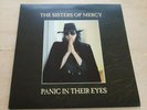 the sisters of mercy - panic in their eyes    - lp - red white  vinyl-