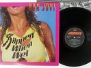 BON JOVI SLIPPERY WHEN WET MERCURY 28PP-1025 JAPAN VINYL LP