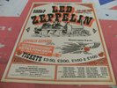 LED ZEPPELIN Live in UK/Earls Court 1975 ORIGINAL1975 ADVERT/POSTER  Iconic Gigs
