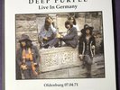 Deep Purple Live In Germany Yellow Wax