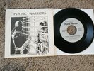 Psychic Warriors -Among The Ruins NM/VG++ Private Hair Metal 7 inch. insert 1980
