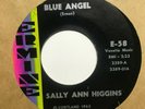 teen doo-wop 45 SALLY ANN HIGGINS Blue Angel  ERMINE listen