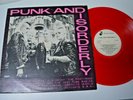 Various - Punk & Disorderly - Abstract Label France - 1981 - Red Vinyl