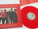 Television - Adventure - 1st press RED Vinyl LP & Insert
