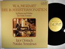 IGOR OISTRAKH, SERZALOWA Mozart 16 Violin Sonatas EURODISC 6 LPs MELODIA STEREO