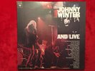 JOHNNY WINTER & DERRINGER  LIVE  LPX2  COLUMBIA  CG-33651  33RPM  ROCK  USA  NM-