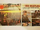 Two Beatles 45 record & Picture Sleeve A HARD DAY'S NIGHT & Movie Medley