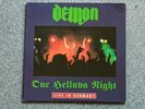 DEMON - One Helluva Night - Live in Germany (DoLP Flametrader 1990) TOP Zustand
