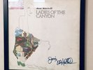 joni mitchell SIGNED ladies of the canyon OG PRESS 1970LP  Framed wTicket/Pass