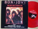 BON JOVI RED HOT AND 2 PARTS LIVE (RED) 12