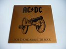 AC/DC For Those About To Rock LP MINT VINYL GERMAN 1981 GATEFOLD EMBOSSED COVER