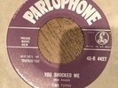 Tiny Topsy - You Shocked Me Parlophone 4427 VG/VG+ Dinked