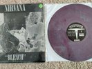 Nirvana - Bleach 3rd Press Purple Marble - Very Rare.. Free Postage.