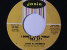 JOHN STANDBERRY: Help Me Now / I Don't Care What They Say 45 (heartfelt midtemp