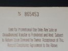 AC/DC - Flick of the Switch - US Promo LP Gold Stamp