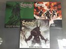 3x NOCTURNAL - Arrival of the Carnivore , Violent Revenge , Storming Evil LPs 1P