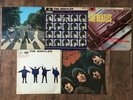5 Beatles records - Abbey Rd, Hard Days, Please me, Help, Rubber Soul