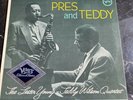 LP THE LESTER YOUNG - TEDDY WILSON QUARTET - PRES AND TEDDY VERVE 2332076 VINYL