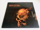 Sepultura Beneath The Remains 1989 Press Lyric Inner Vinyl LP Made In Holland