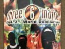 Three 6 Mafia’s 1997 Album ‘Chpt. 2: World Domination’ 2LP Vinyl Promo - VG+/VG+