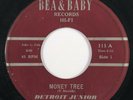 DETROIT JUNIOR Money Tree / So Unhappy Bea & Baby R&B Blues 45 HEAR