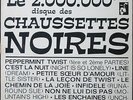 LES CHAUSSETTES NOIRES LE 2.000.000 ème disque 80.171 POCHETTE SEULE ONLY COVER