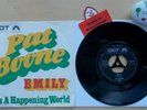 Pat BOONE EmilyIt`s Happening WorldDot Records D23 781