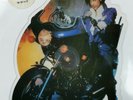 PRINCE Shape Purple Rain SHAPED Picture Disc 1984 Original Rare + Sticker M-