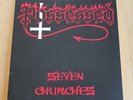 Possessed - Seven Churches, Repress im weißen Vinyl und Klappcover, white Vinyl