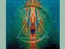 'Interstellar Energy' Nik Turner (Hawkwind) and Youth (Killing Joke) LTD Blue LP