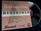 Bach The Well Tempered Clavier Rosalyn Tureck Brunswick AXTL 1039 (no4) p/s NM