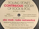 RADIO SHOW: 11/20/83 ROLLING STONE  HISTORY OF R&R: ROCK'S PARTYERS