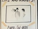 Love And Rockets–Earth• Sun•Moon (1987) Big Time 6058-1-B vinyl LP album G+/VG