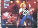 WARREN ZEVON - stand in the fire signed vinyl LP autographed autogramm signiert