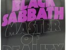 BLACK SABBATH 'Master Of Reality' 2003 Italian reissue 180 gram LP, CLEAR WAX