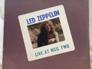 Led Zeppelin Live Madison square Garden Msg Box Top / UFO Records Vinyl  2 Lp